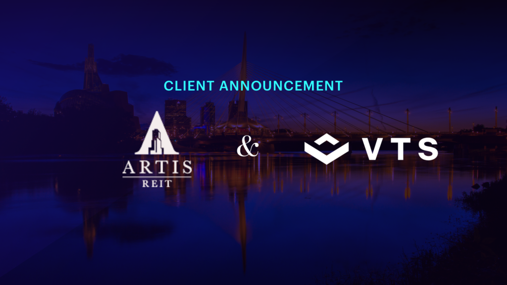 VTS Welcomes Artis REIT to leasing and asset Platform