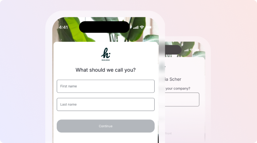 Improved Sign-on Experience