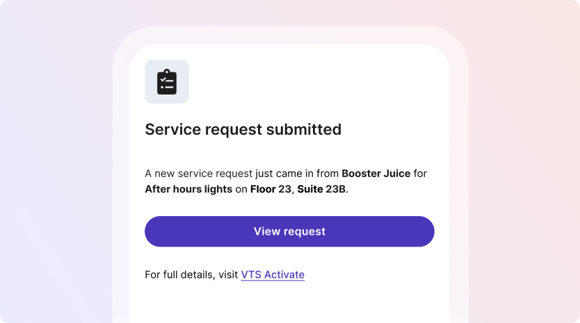 Service Requests Email Enhancements